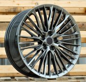 Alu kola Racing Line FBX429, 20x8 5x114.3 ET35, titanová metalíza (zátěžová)