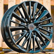 Alu kola Racing Line FBX434, 17x6.5 5x114.3 ET30, černá lesklá