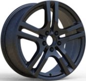 Alu kola Racing Line FBX440, 18x7.5 5x112 ET53, černá lesklá