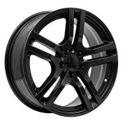 Alu kola Racing Line FBX440, 18x7.5 5x112 ET53, černá lesklá
