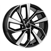Alu kola Racing Line FBX507, 19x8 5x112 ET39, černá + leštění
