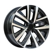 Alu kola Racing Line FBX515, 17x6.5 5x100 ET34, černá + leštění