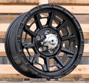 Alu kola Racing Line H1045, 15x7 5x114.3 ET15, černá matná