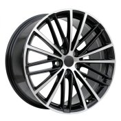 Alu kola Racing Line H3071F, 19x9 5x112 ET44, černá + leštění (zátěžová)