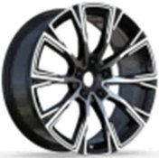 Alu kola Racing Line H3122F, 20x9.5 5x112 ET40, černá + leštění