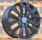 Alu kola Racing Line H3123F, 20x7.5 6x139.7 ET60, černá matná (zátěžová)