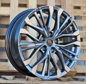 Alu kola Racing Line H3272F, 18x7 5x114.3 ET35, titanová metalíza