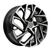 Alu kola Racing Line H3318F, 17x7 5x114.3 ET51, černá + leštění
