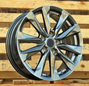 Alu kola Racing Line H3341F, 17x6.5 5x114.3 ET35, titanová metalíza