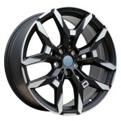 Alu kola Racing Line H3456F, 19x8.5 5x112 ET26, černá matná + leštění