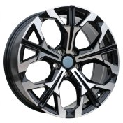 Alu kola Racing Line H3457F, 18x8 5x112 ET27, černá + leštění