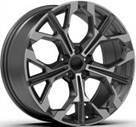 Alu kola Racing Line H3457F, 19x8 5x112 ET27, černá + leštění