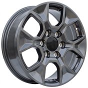 Alu kola Racing Line H3485F, 18x8 6x139.7 ET50, Šedivá (zátěžová)