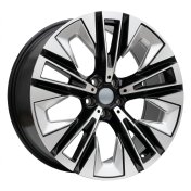 Alu kola Racing Line H3521F, 21x8.5 5x112 ET32, černá + leštění