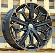 Alu kola Racing Line H3532F, 19x8 5x112 ET40, černá matná + měděná barva leštění