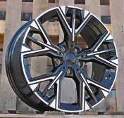 Alu kola Racing Line H3580F, 18x8 5x112 ET50, černá + leštění
