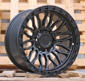 Alu kola Racing Line H975D, 17x9 6x139.7 ET, černá matná (zátěžová)