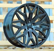 Alu kola Racing Line HF2175, 23x10 5x120 ET38, černá lesklá (zátěžová)