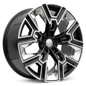 Alu kola Racing Line HF5220, 20x8.5 5x112 ET25, černá + leštění (zátěžová)