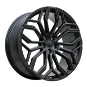 Alu kola Racing Line HF5225, 22x10 5x120 ET38, saténová černá (zátěžová)