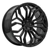Alu kola Racing Line HF5225, 22x10 5x120 ET38, černá lesklá (zátěžová)