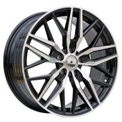 Alu kola Racing Line HF5230, 18x8 5x120 ET50, černá + leštění (zátěžová)