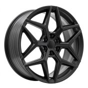 Alu kola Racing Line HF6120, 20x8 6x120 ET48, saténová černá (zátěžová)