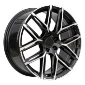 Alu kola Racing Line HF736, 20x9 5x112 ET35, černá + leštění