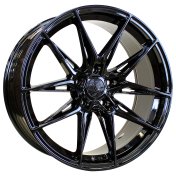 Alu kola Haxer HX036, 17x8 5x120 ET35, černá lesklá