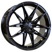 Alu kola Haxer HX036, 22x10.5 5x120 ET35, černá lesklá (zátěžová)