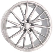 Alu kola Haxer HX06F, 21x10.5 5x120 ET37, stříbrná matná + leštění