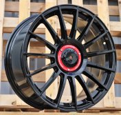 Alu kola Racing Line I0257, 17x7.5 5x108 ET42, černá lesklá