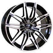 Alu kola Racing Line I0294, 18x8 5x120 ET34, černá + leštění