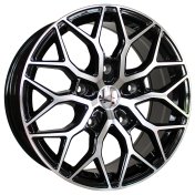 Alu kola Racing Line I0319, 18x8 5x160 ET50, černá + leštění (zátěžová)