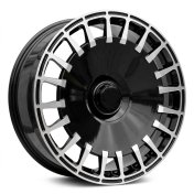 Alu kola Racing Line I0343, 20x9.5 5x112 ET43, černá + leštění (zátěžová)