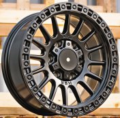 Alu kola Racing Line I0370, 16x8 6x139.7 ET1, černá matná (zátěžová)