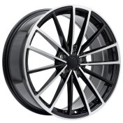 Alu kola Racing Line I0383, 19x8 5x112 ET45, černá + leštění