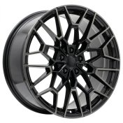 Alu kola Racing Line I0384, 19x9.5 5x120 ET38, černá + tmavé leštění