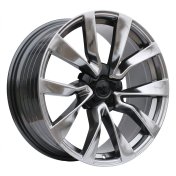 Alu kola Racing Line I0517, 19x8.5 5x114.3 ET38, titanová metalíza (zátěžová)