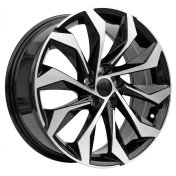 Alu kola Racing Line I1139, 18x7.5 5x112 ET40, černá + leštění