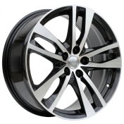 Alu kola Racing Line I5011, 19x8.5 5x112 ET40, černá + leštění
