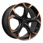 Alu kola Racing Line I5163, 18x8 5x112 ET40, černá matná + měděná barva leštění