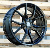 Alu kola Racing Line I5406, 19x8 5x108 ET45, černá lesklá