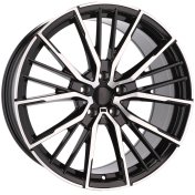 Alu kola Racing Line I5498, 20x8.5 5x120 ET35, černá + leštění (zátěžová)