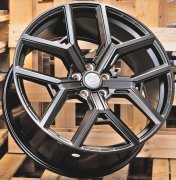 Alu kola Racing Line I5562, 22x10 5x120 ET40, saténová černá (zátěžová)