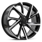 Alu kola Racing Line I5568, 19x8 5x112 ET41, černá + leštění