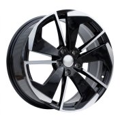 Alu kola Racing Line I5579, 18x8 5x112 ET45, černá + leštění