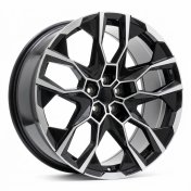 Alu kola Racing Line I5592, 21x9.5 5x112 ET36, černá + leštění (zátěžová)