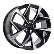 Alu kola Racing Line I5638, 19x8 5x112 ET45, černá + leštění