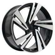 Alu kola Racing Line I5641, 19x8 5x112 ET28, černá + leštění
